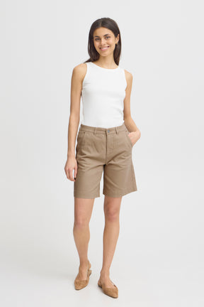 Fransa FRTWILL SHORTS 1, Silver Mink