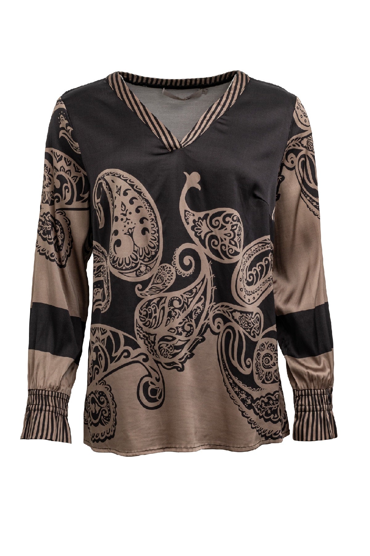 Costamani York Blouse, Black paisley