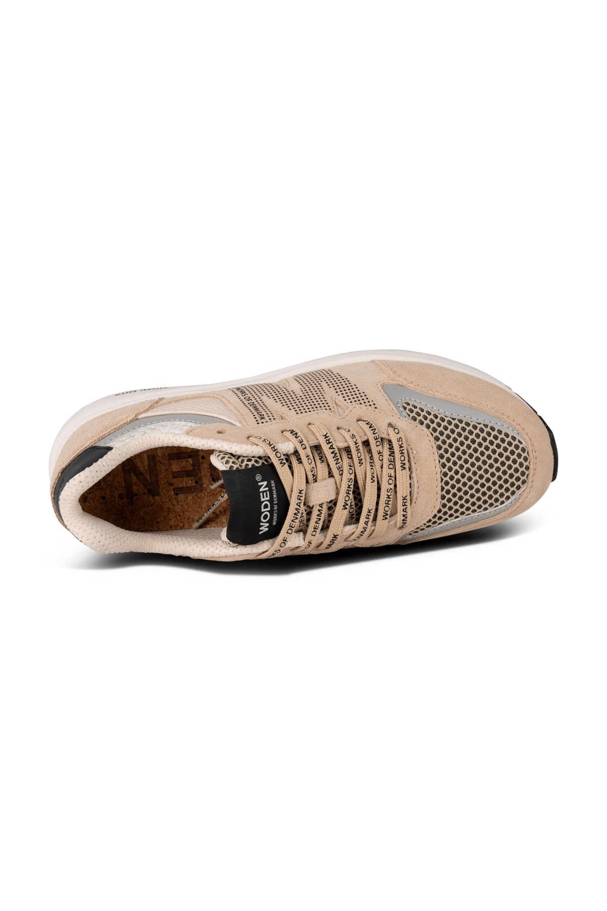 Woden Rigmor Open Mesh, Coffee Cream