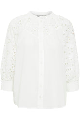 Fransa FRANGELA Shirt, Blanc de Blanc