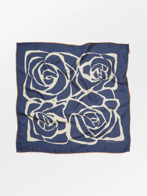 Beck Söndergaard Rosea Sia Scarf, Navy Blazer