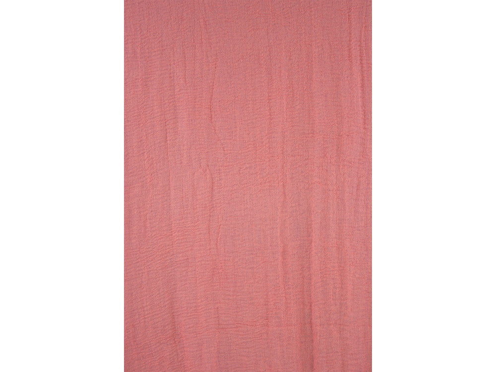 Fashion Crepe Scarf, Coral